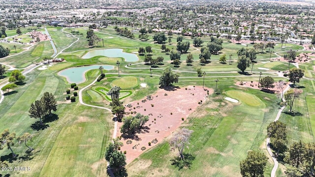519 N Redondo Dr N, Litchfield Park, AZ 85340 - aerial overview of property's location with a nearby body of water, nearby suburban area, and a local golf course