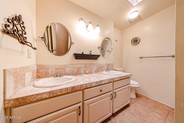 519 N Redondo Dr N, Litchfield Park, AZ 85340 - bathroom featuring double vanity and tile patterned flooring