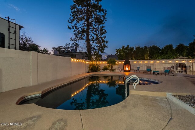 6216 W Poinsettia Dr, Glendale, AZ 85304 - view of pool with a fenced backyard and a patio area