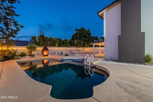 6216 W Poinsettia Dr, Glendale, AZ 85304 - view of pool with a patio area and a fenced backyard