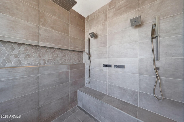 9750 E Radioactive Dr, Mesa, AZ 85212 - bathroom featuring a tile shower and pet washing station