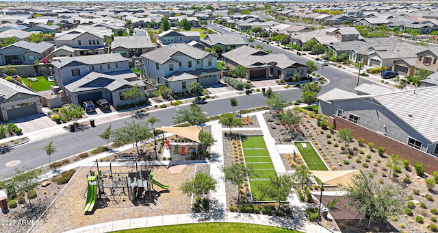 9750 E Radioactive Dr, Mesa, AZ 85212 - aerial perspective of suburban area