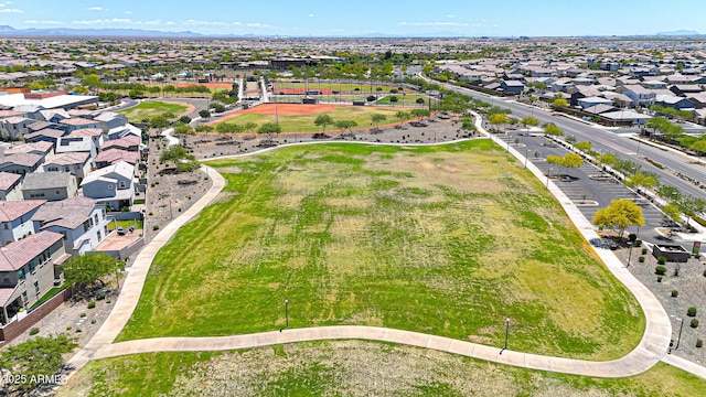 9750 E Radioactive Dr, Mesa, AZ 85212 - aerial perspective of suburban area featuring mountains