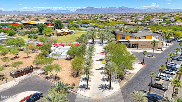9750 E Radioactive Dr, Mesa, AZ 85212 - aerial view of residential area featuring mountains