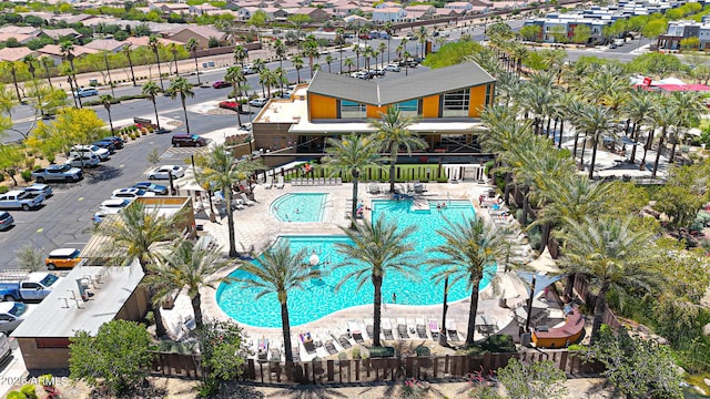 9750 E Radioactive Dr, Mesa, AZ 85212 - aerial view of a pool