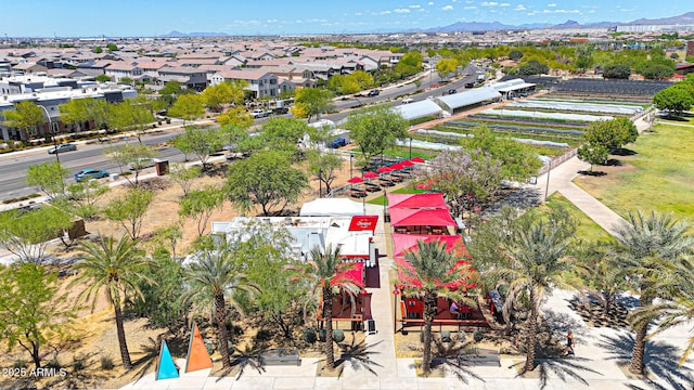 9750 E Radioactive Dr, Mesa, AZ 85212 - drone / aerial view of a mountainous background