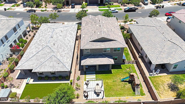 9750 E Radioactive Dr, Mesa, AZ 85212 - aerial perspective of suburban area
