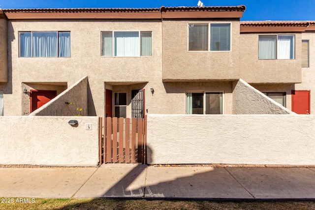 view of townhome / multi-family property