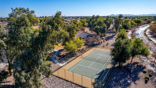 1926 S Longspur Ln, Gilbert, AZ 85295 - aerial view of residential area with a mountainous background