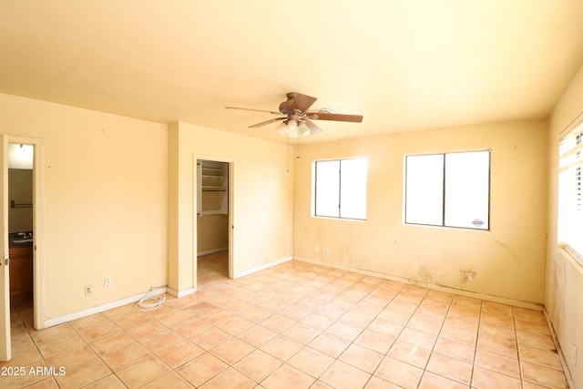 36655 N 25th St, Cave Creek, AZ 85331 - unfurnished room with a ceiling fan and light tile patterned floors