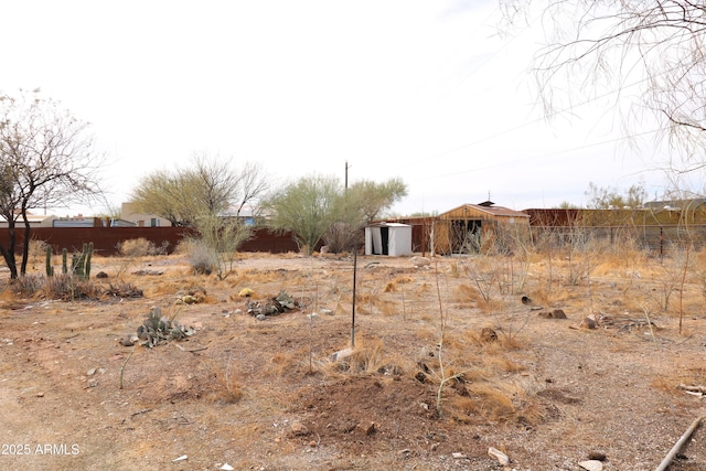 36655 N 25th St, Cave Creek, AZ 85331 - view of yard with an outbuilding and a storage unit