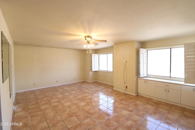 36655 N 25th St, Cave Creek, AZ 85331 - unfurnished room featuring ceiling fan, baseboards, and light tile patterned floors