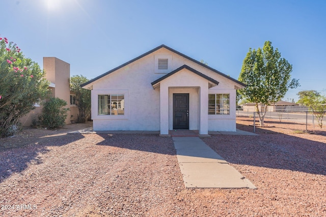 view of ranch-style home