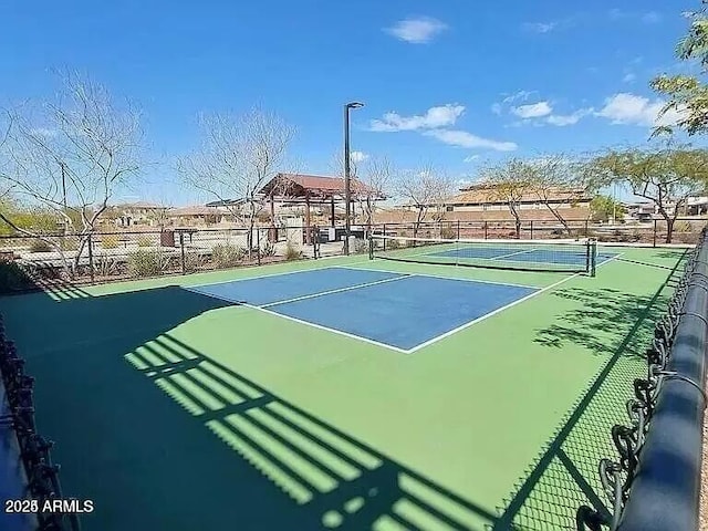 22960 N 94th Ln, Peoria, AZ 85383 - view of tennis court with fence