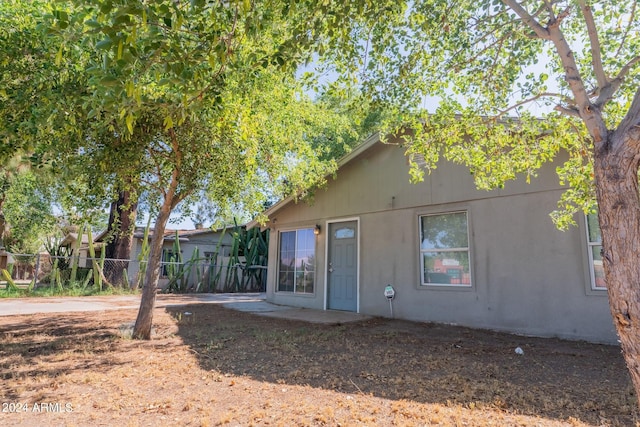 view of rear view of house