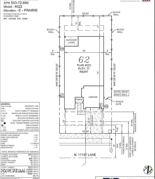 25118 N 171st Ln, Surprise, AZ 85387 - home floor plan