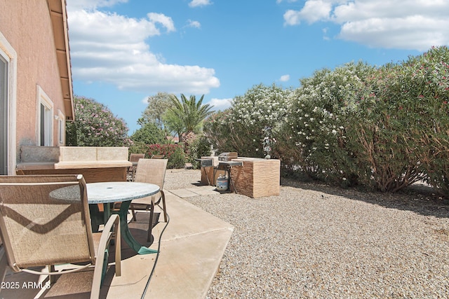2401 E Antigua Dr, Casa Grande, AZ 85194 - view of patio featuring outdoor dining space