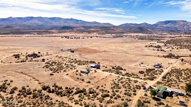 16147 W Apache Way, Peeples Valley, AZ 86332 - view of mountain feature featuring a desert view and a rural view