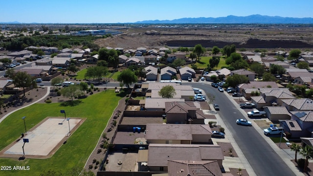 11215 W Heatherbrae Dr, Phoenix, AZ 85037 - aerial perspective of suburban area featuring a mountainous background