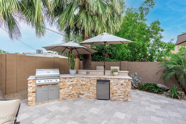 4519 N 29th Way, Phoenix, AZ 85016 - fenced backyard with a patio
