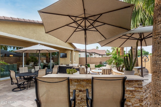 4519 N 29th Way, Phoenix, AZ 85016 - view of patio / terrace featuring outdoor lounge area
