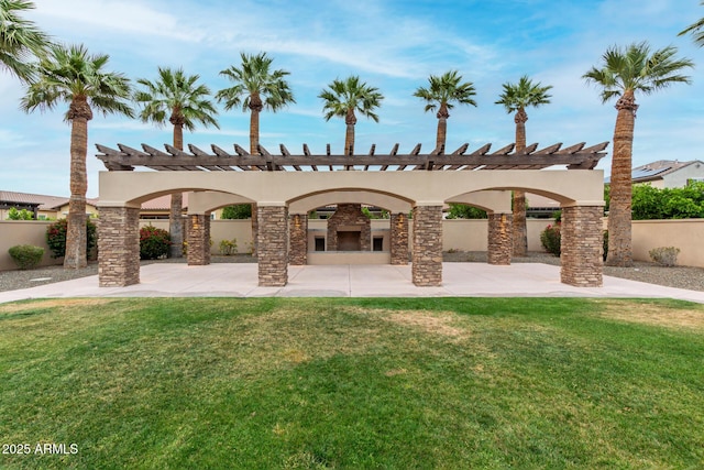 4519 N 29th Way, Phoenix, AZ 85016 - view of patio with a pergola