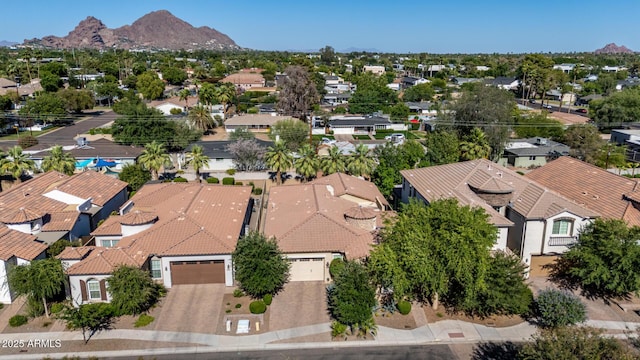 4519 N 29th Way, Phoenix, AZ 85016 - aerial perspective of suburban area with a mountainous background
