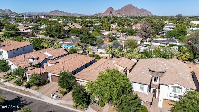 4519 N 29th Way, Phoenix, AZ 85016 - aerial perspective of suburban area with a mountainous background