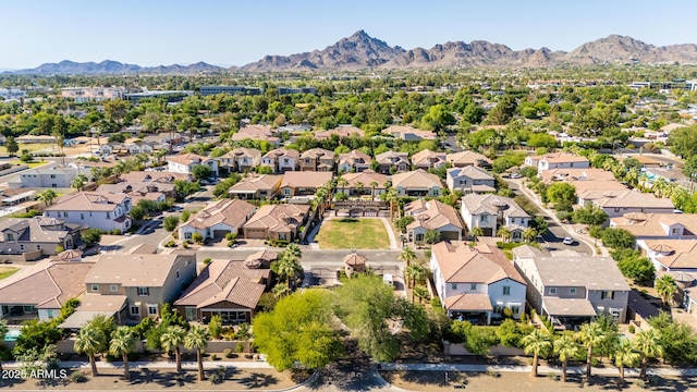 4519 N 29th Way, Phoenix, AZ 85016 - aerial perspective of suburban area with a mountain backdrop