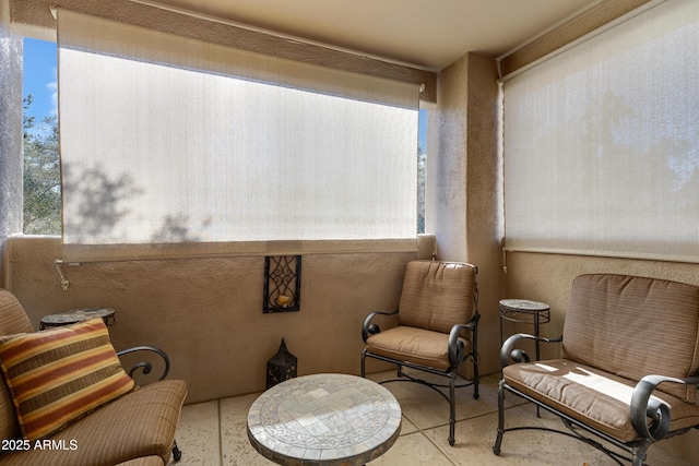 view of sitting room