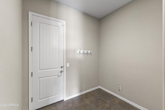interior space with baseboards