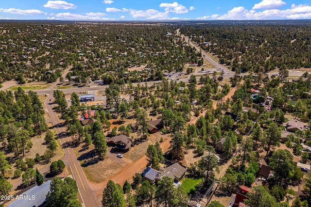 1970 Twin Pines Trl, Overgaard, AZ 85933 - aerial view of property's location featuring a forest