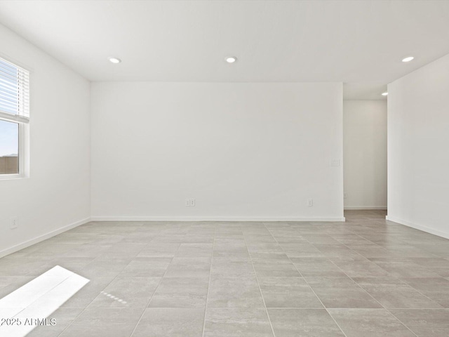 4041 S 176th Dr, Goodyear, AZ 85338 - spare room with recessed lighting and light tile patterned floors