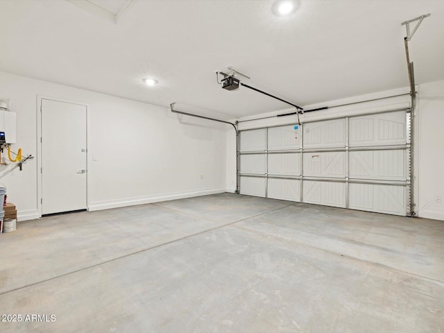 4041 S 176th Dr, Goodyear, AZ 85338 - garage with a garage door opener and recessed lighting
