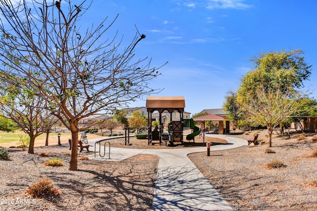 view of community playground