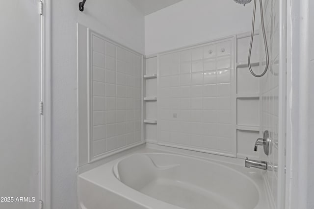 bathroom featuring shower / bath combination