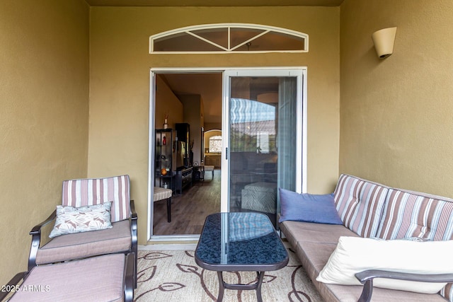 view of patio / terrace featuring outdoor lounge area