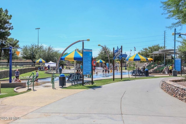 view of home's community featuring a playground