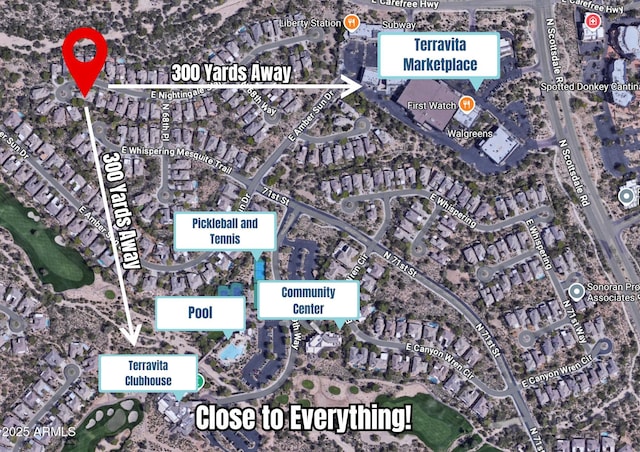map of property / related area
