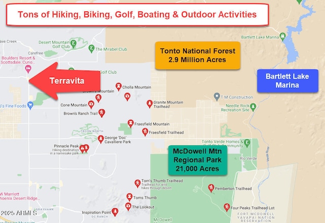 map of property / related area