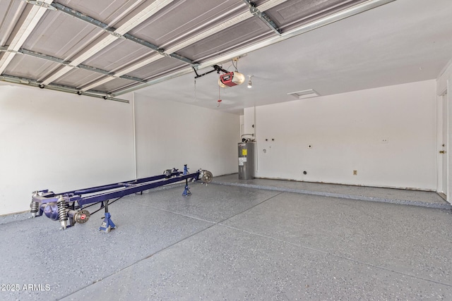 4845 W Evans Dr, Glendale, AZ 85306 - garage featuring water heater and a garage door opener