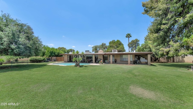 1298 E Buffalo St, Chandler, AZ 85225 - rear view of property with a patio area and stucco siding