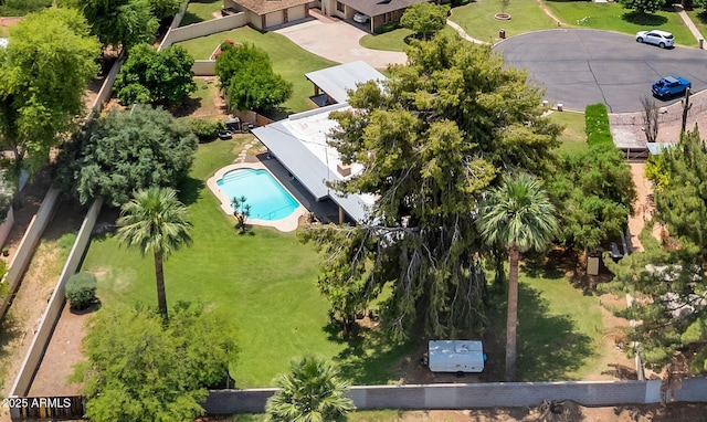 1298 E Buffalo St, Chandler, AZ 85225 - bird's eye view of a pool