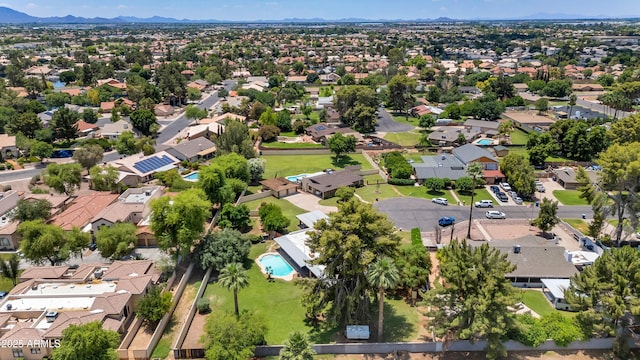 1298 E Buffalo St, Chandler, AZ 85225 - aerial perspective of suburban area with a mountain backdrop