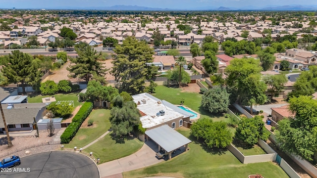 1298 E Buffalo St, Chandler, AZ 85225 - aerial perspective of suburban area featuring a mountainous background