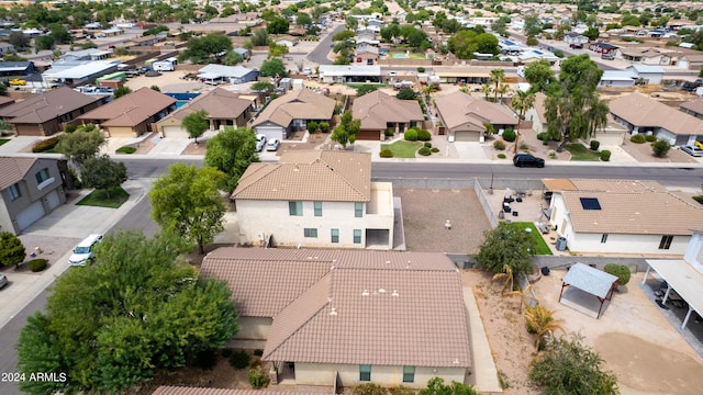 birds eye view of property featuring a residential view