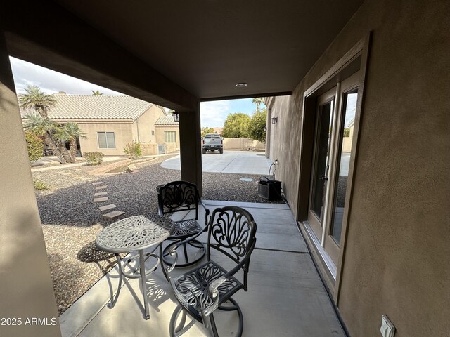 view of patio