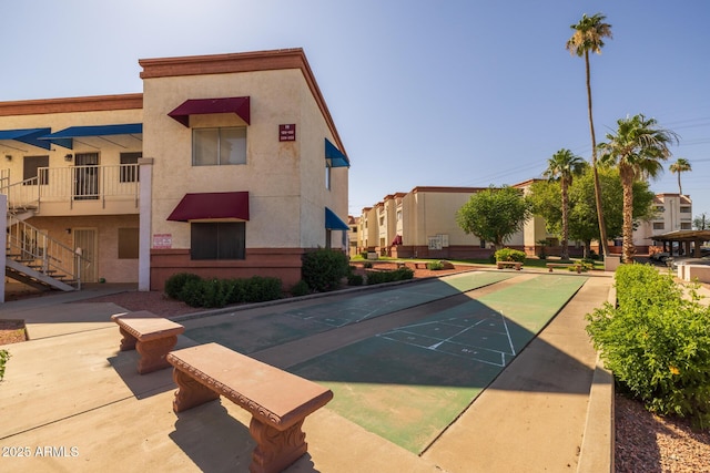 12123 W Bell Rd Unit 211, Surprise, AZ 85378 - view of home's community featuring shuffleboard