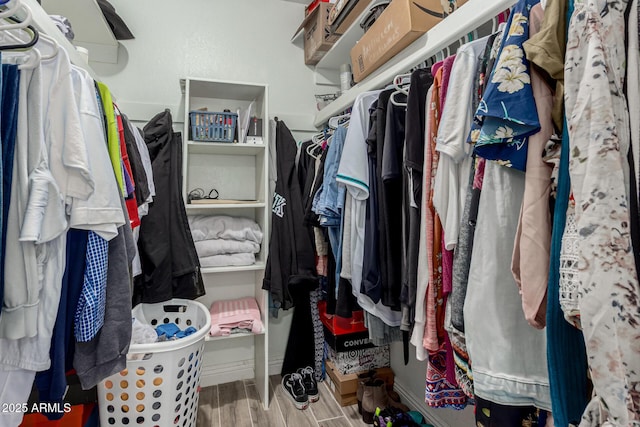 3061 W Betty Elyse Ln, Phoenix, AZ 85053 - walk in closet with wood finished floors