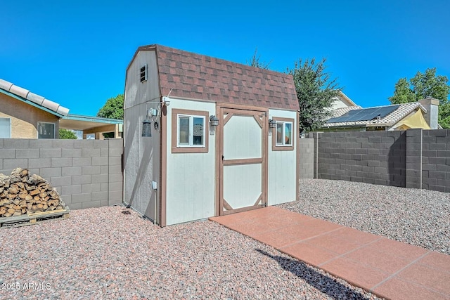 10806 W Adam Ave, Peoria, AZ 85373 - view of shed with a fenced backyard